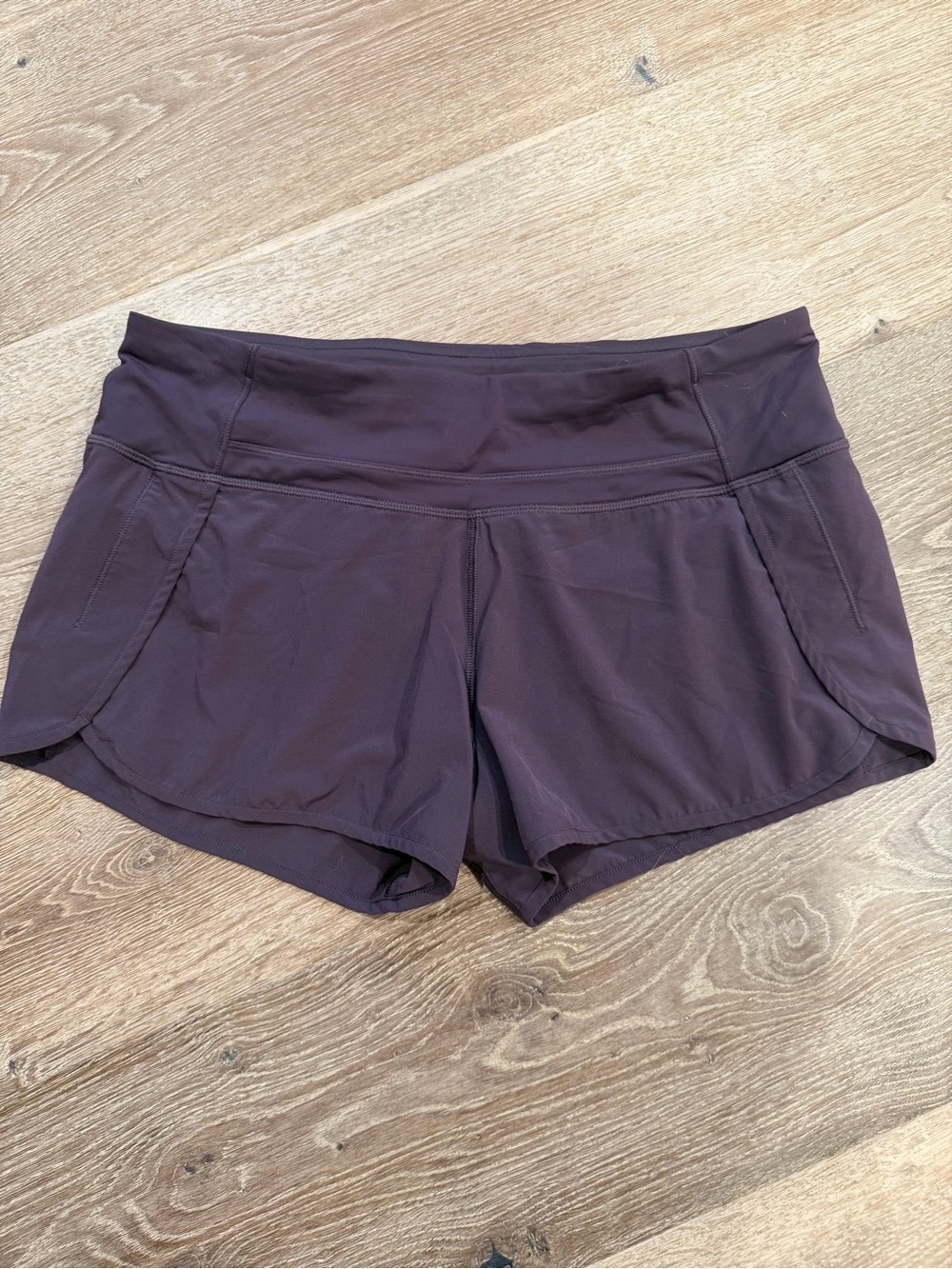 lululemon athletica Women's Deep Plum Athletic Shorts